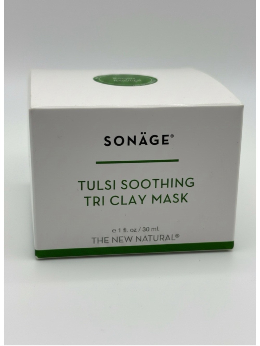 Sonage Tulsi Soothing Tri Clay Mask 1 oz